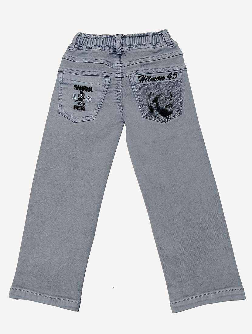 boys solid mid rise relaxed fit jean - 22300616 -  Standard Image - 1