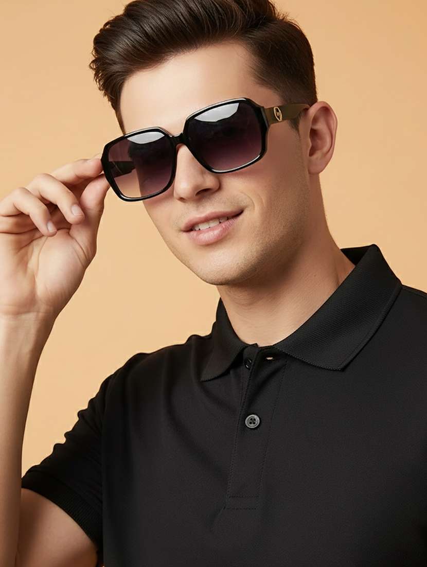 men solid short sleeve polo t-shirt - 22300828 -  Standard Image - 4