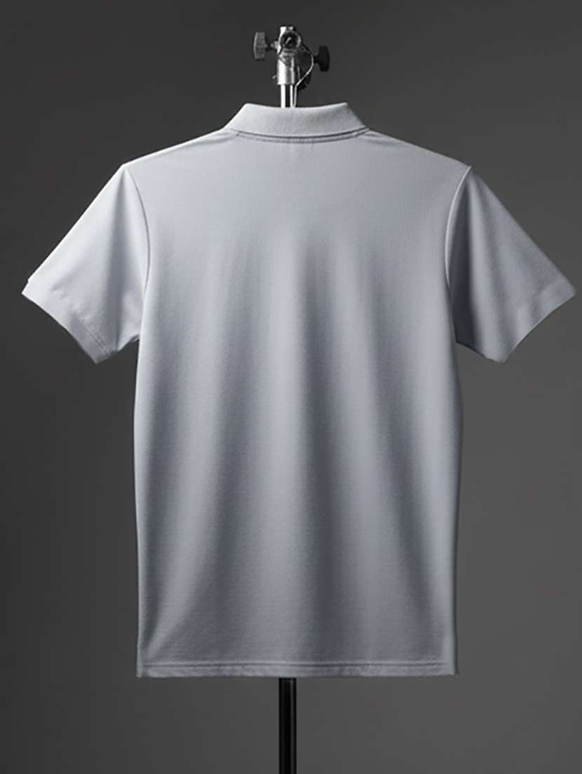 men solid short sleeve regular fit polo t-shirt - 22300853 -  Standard Image - 4