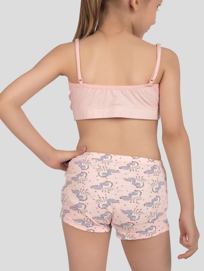 Girls Pack Of 3 Printed Bloomers - 22301587 -  Standard Image - 4