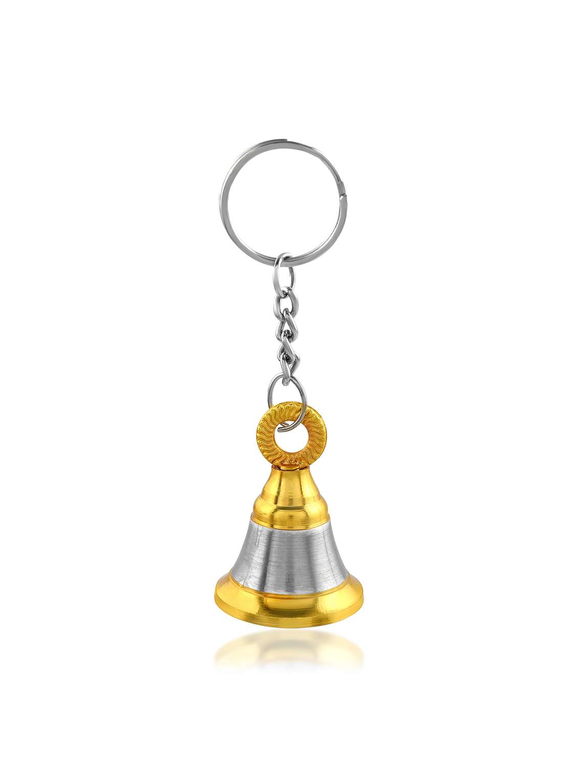 brass bell ghanti shaped keychain - 22301591 -  Standard Image - 1