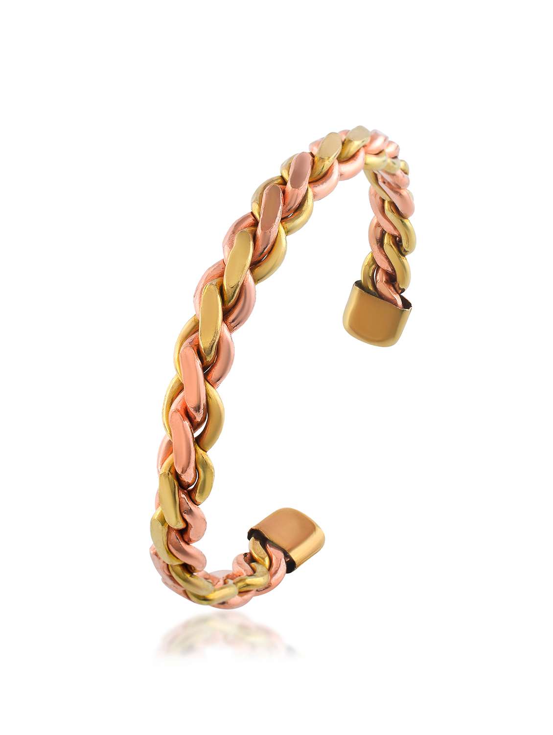 women brown glass cuffs bracelet