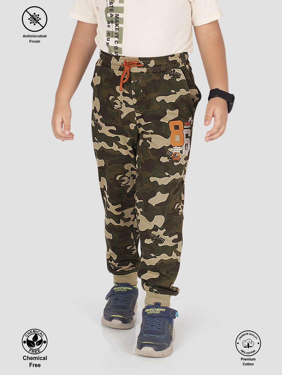 boys camouflage print mid rise jogger - 22301607 -  Standard Image - 1