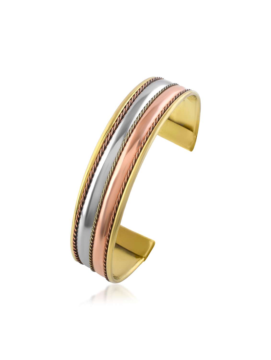 women brass cuffs bracelet - 22301608 -  Standard Image - 1