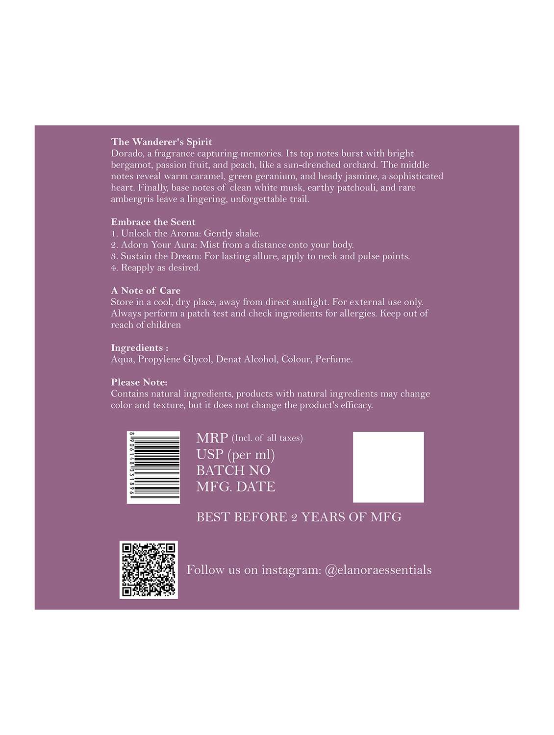 elanora essentials fruity perfume 50ml - 22301844 -  Standard Image - 6