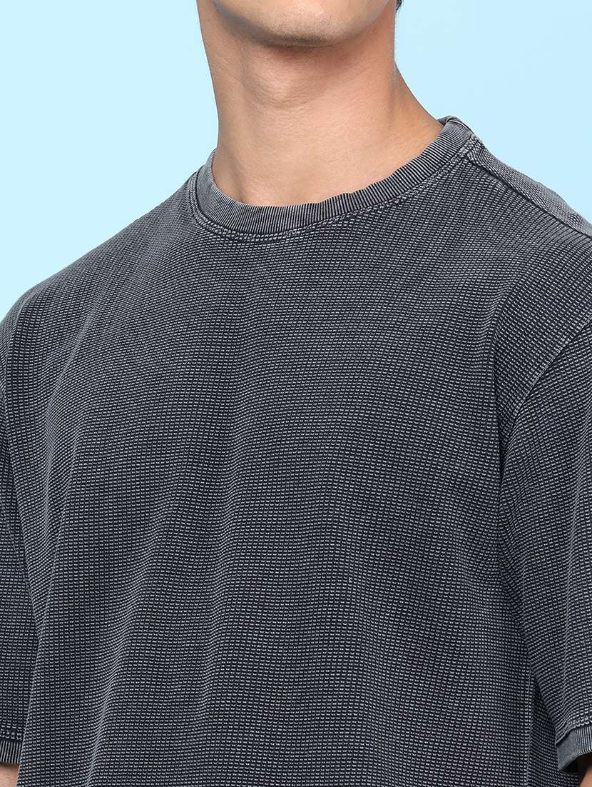 men self design short sleeves oversized t-shirt - 22302296 -  Standard Image - 1