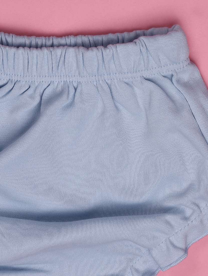 girls striped short sleeve frock with bloomer - 22302394 -  Standard Image - 4