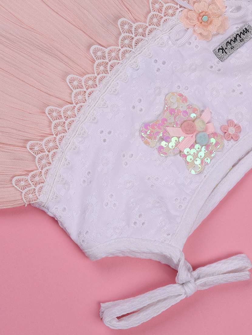 girls embellished sleeveless dress with blommer - 22302398 -  Standard Image - 4