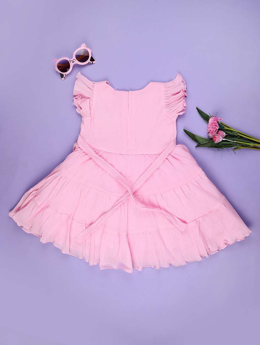 pink cotton frock - 22302444 -  Standard Image - 1