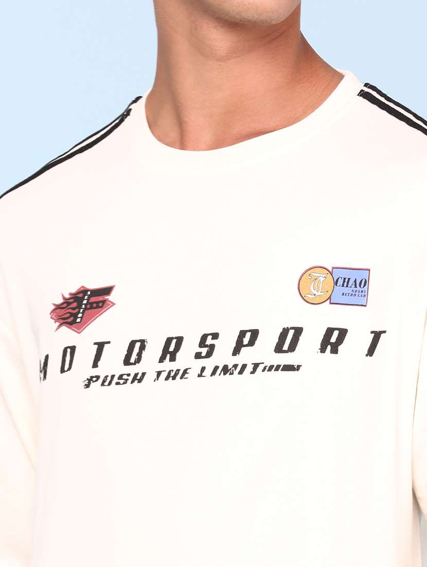 men printed short sleeves oversized t-shirt - 22302868 -  Standard Image - 1