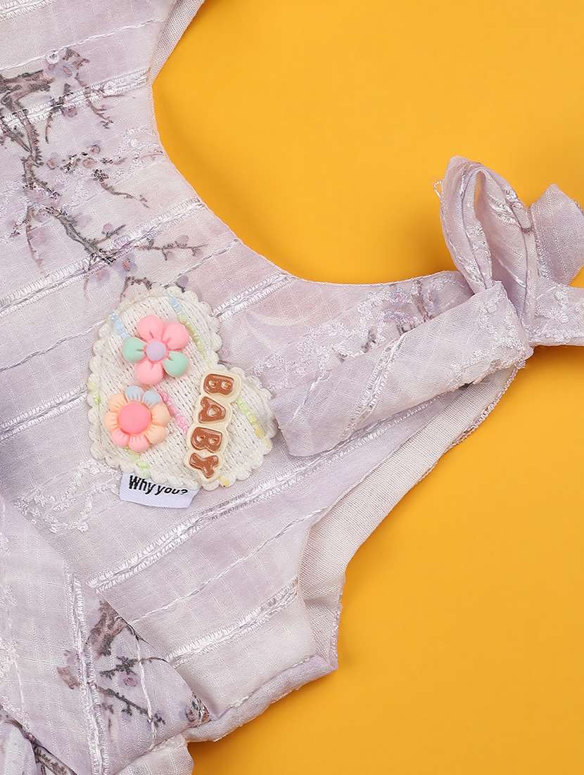 girls printed sleeveless frock - 22302913 -  Standard Image - 4