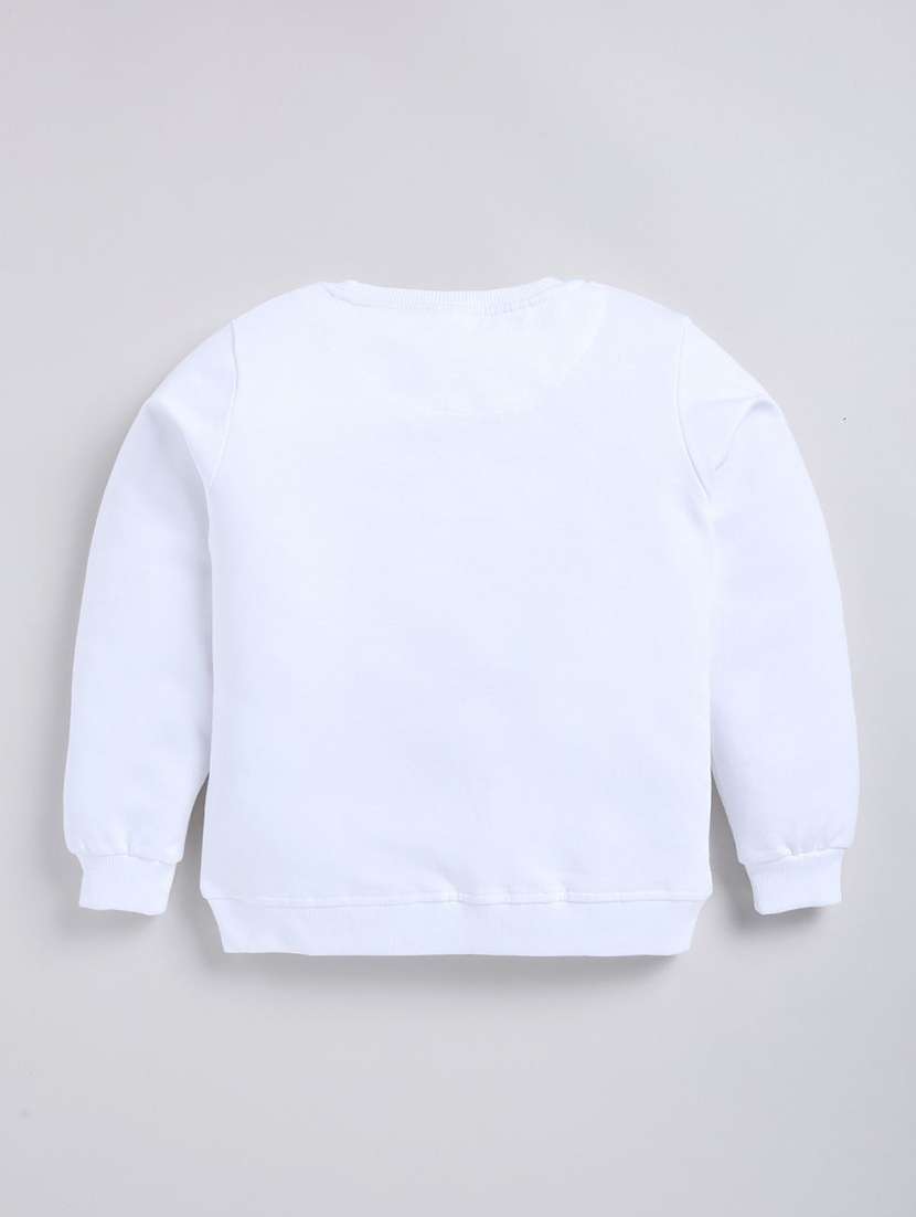 girls printed long sleeve sweatshirt - 22303011 -  Standard Image - 1