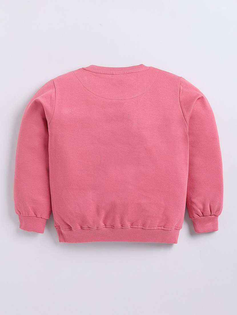 girls printed long sleeve sweatshirt - 22303014 -  Standard Image - 1