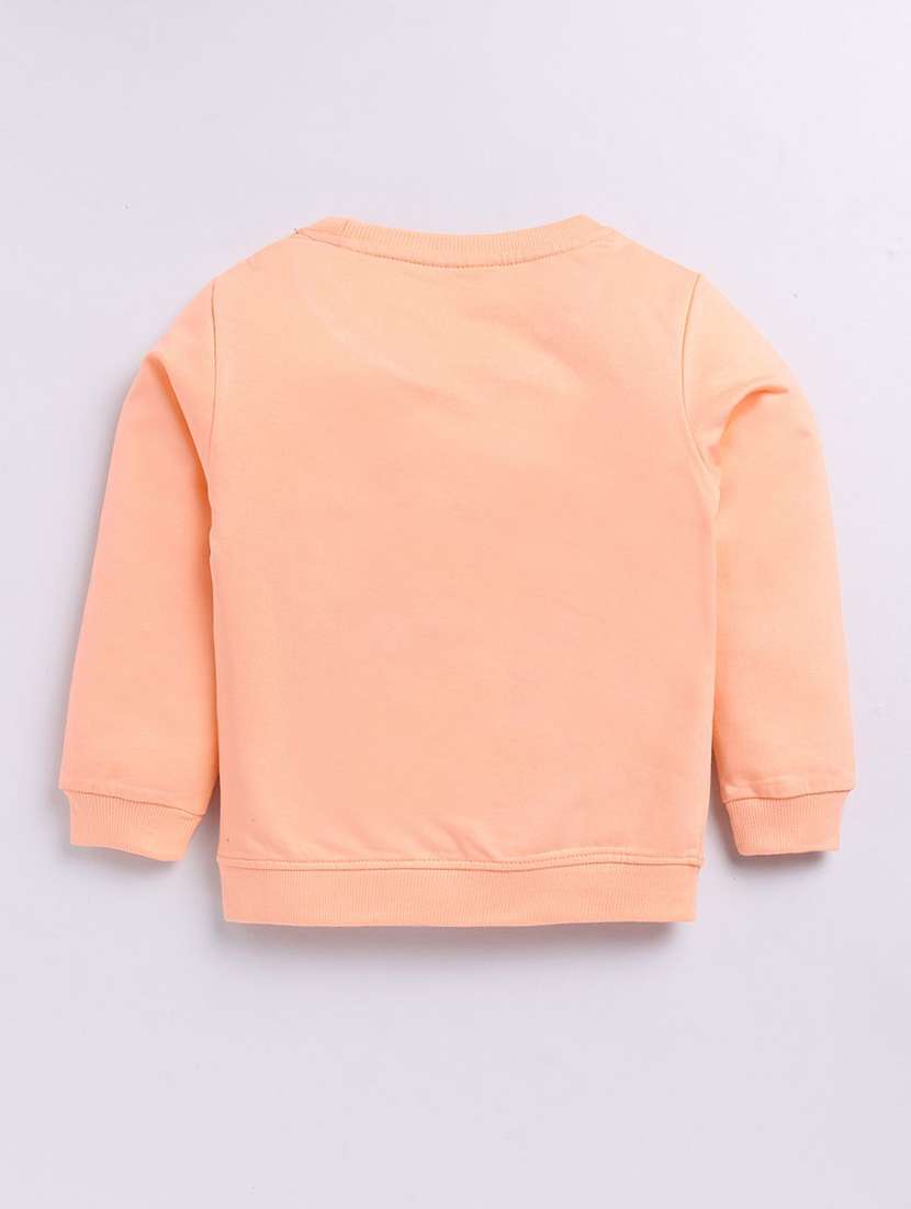 girls printed long sleeve sweatshirt - 22303026 -  Standard Image - 1