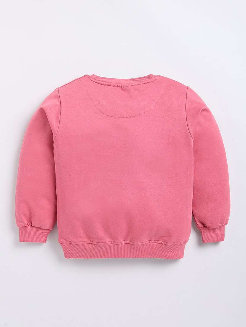 girls printed long sleeve sweatshirt - 22303043 -  Standard Image - 1