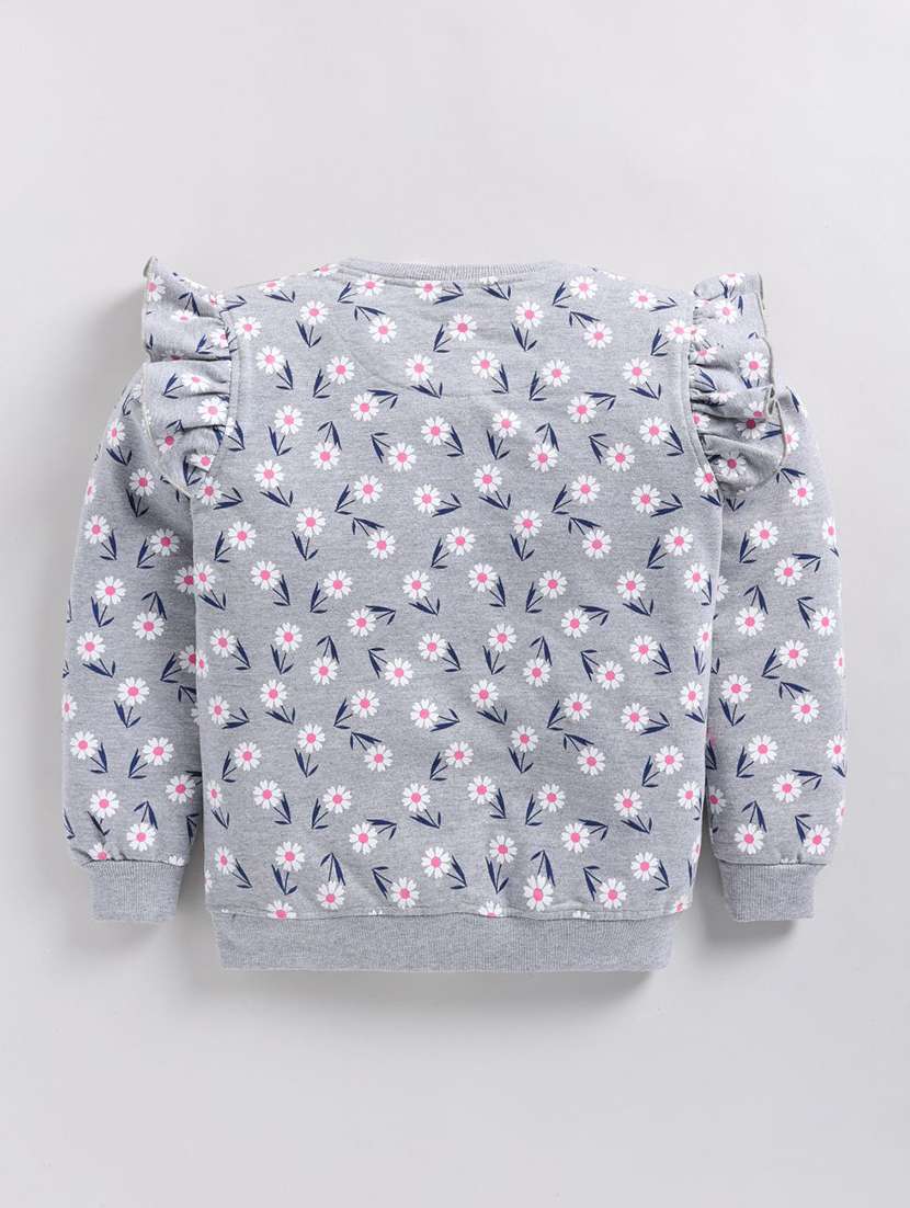 girls all over print long sleeve sweatshirt - 22303050 -  Standard Image - 1