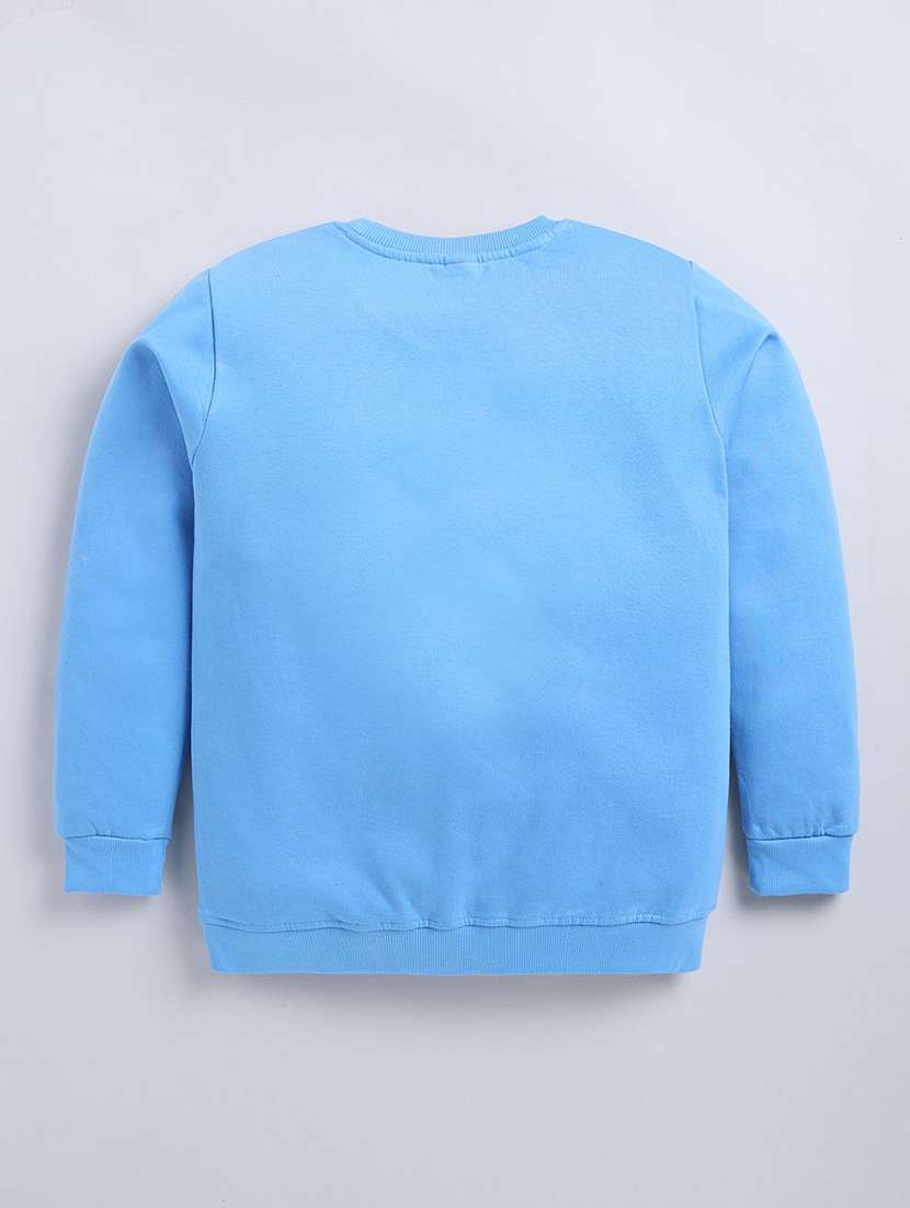 girls front print long sleeve sweatshirt - 22303059 -  Standard Image - 1