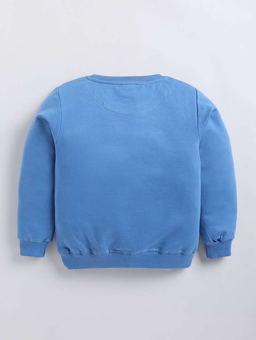 girls front print long sleeve sweatshirt - 22303072 -  Standard Image - 1