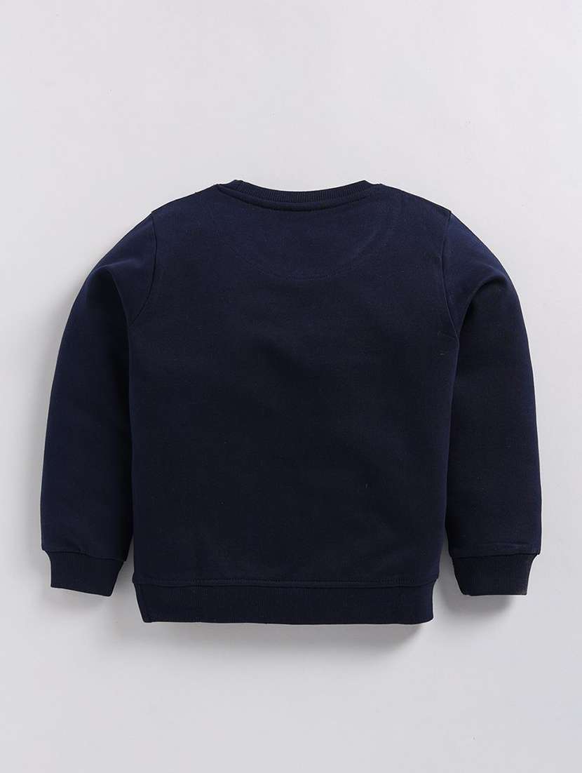 girls front print long sleeve sweatshirt - 22303083 -  Standard Image - 1