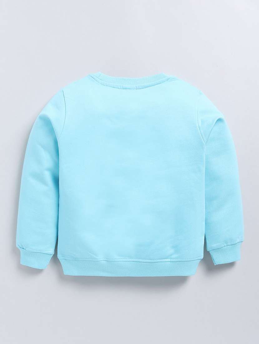 girls printed long sleeve sweatshirt - 22303107 -  Standard Image - 1