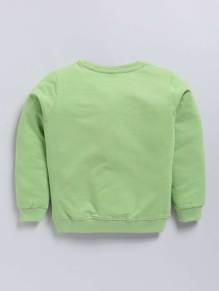 girls printed long sleeve sweatshirt - 22303117 -  Standard Image - 1