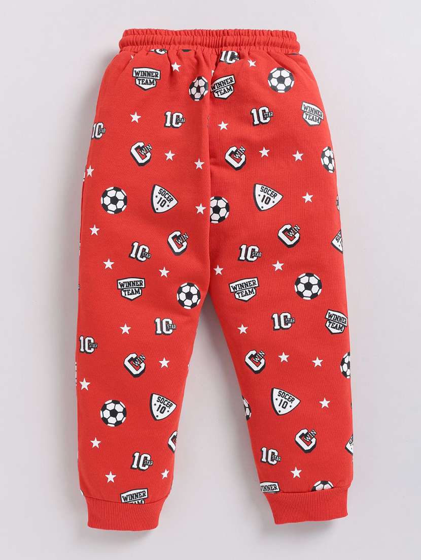 kids printed mid rise jogger - 22303137 -  Standard Image - 1