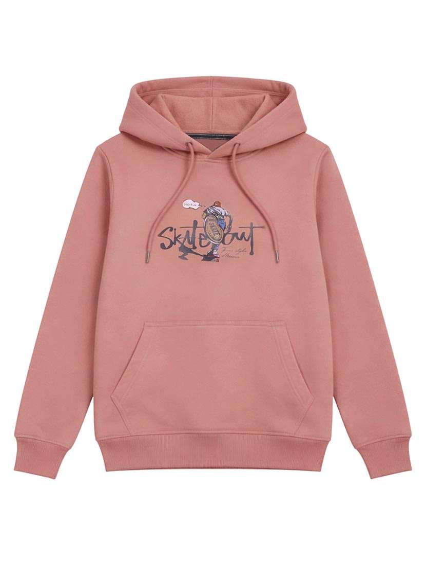 boys printed long sleeve hooded sweatshirt - 22303492 -  Standard Image - 1