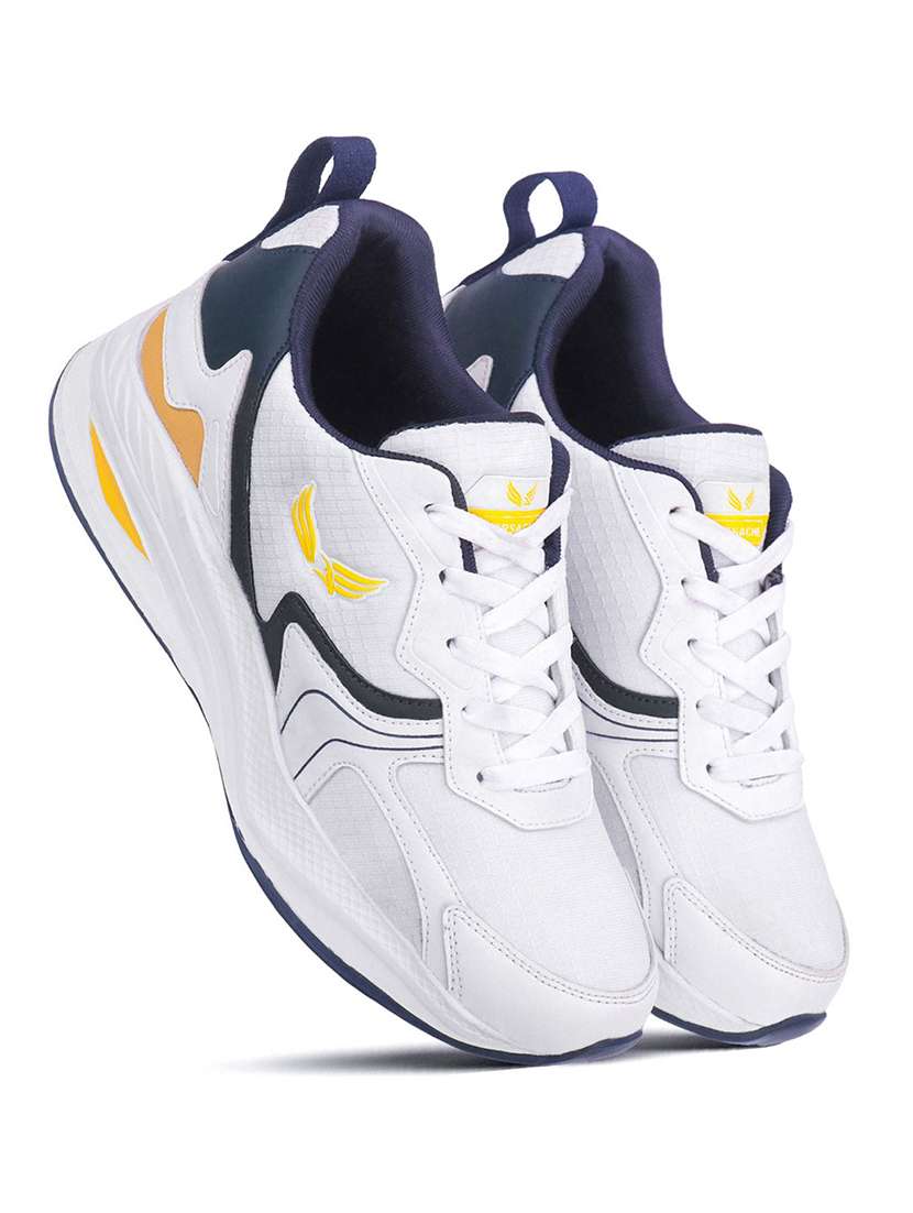 men white lace up sport shoe - 22303502 -  Standard Image - 1