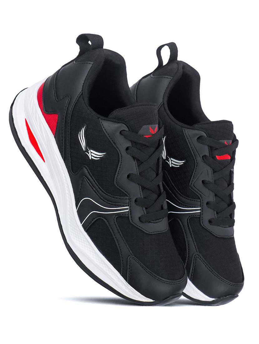 men black lace up sport shoe - 22303503 -  Standard Image - 1