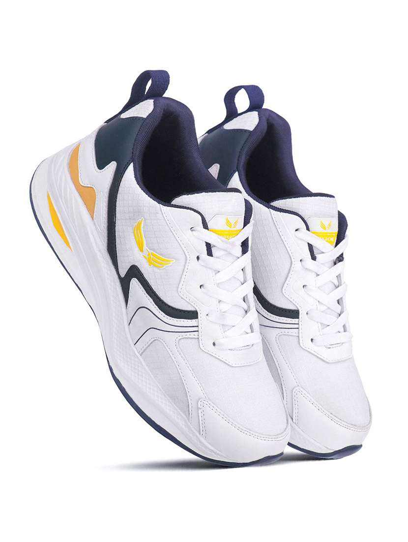 men white lace up sport shoe - 22303505 -  Standard Image - 1