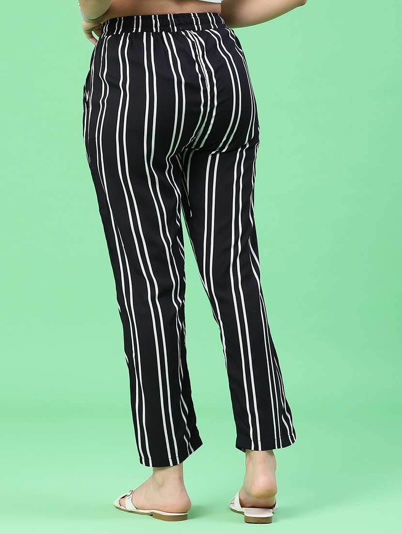 women printed mid rise regular fit pajama - 22304264 -  Standard Image - 4
