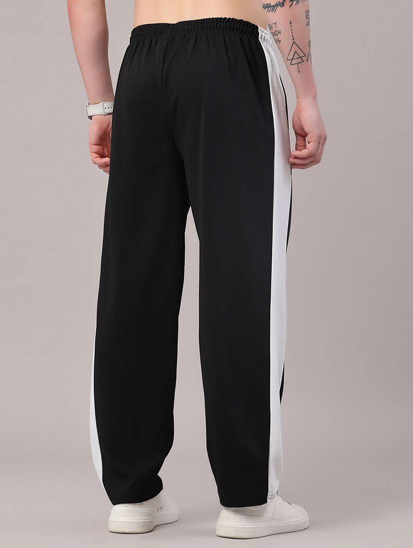 men side taped mid rise relaxed fit track pant - 22304688 -  Standard Image - 4