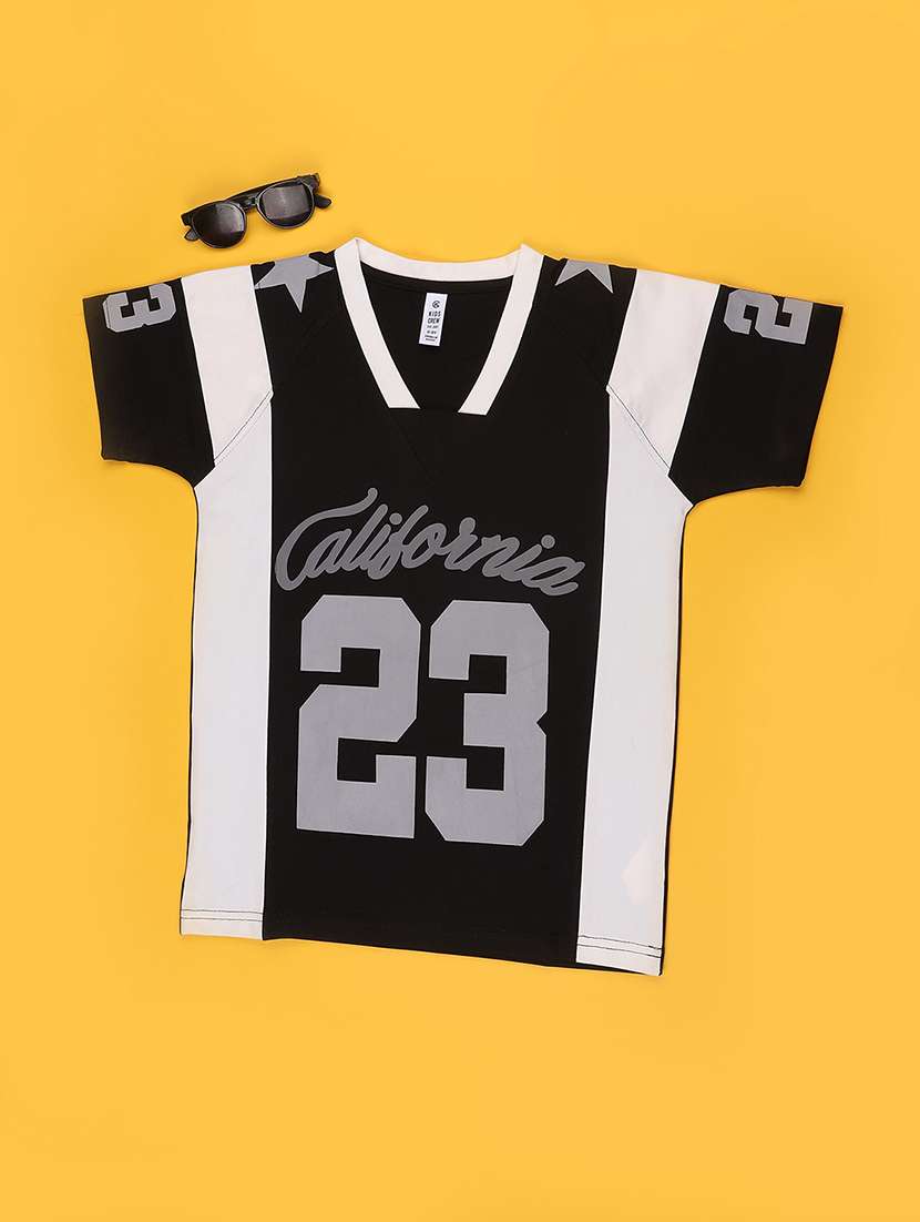 boys printed short sleeves regular fit t-shirt - 22305205 -  Standard Image - 1