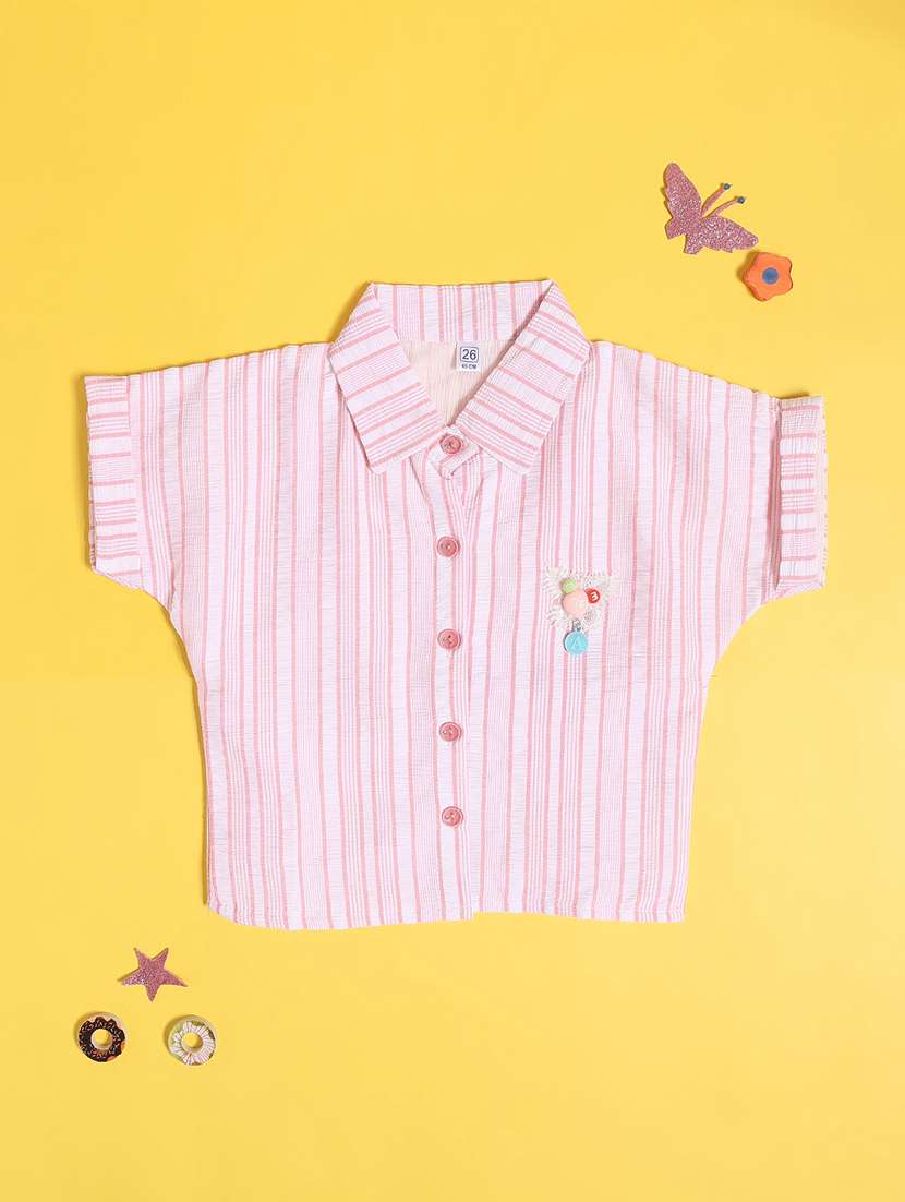 pink cotton  top - 22305280 -  Standard Image - 1