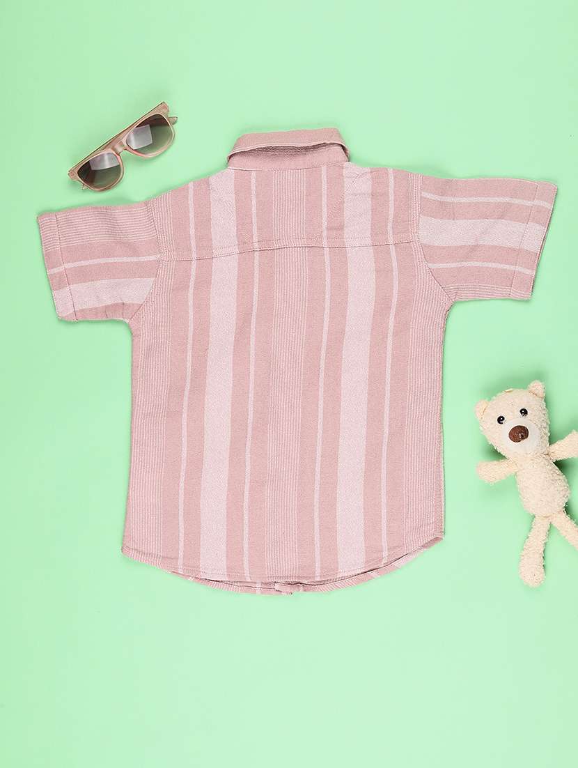 boys printed collared short sleeve shirt - 22305354 -  Standard Image - 1