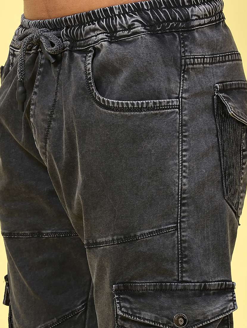 grey cotton joggers - 22305484 -  Standard Image - 1