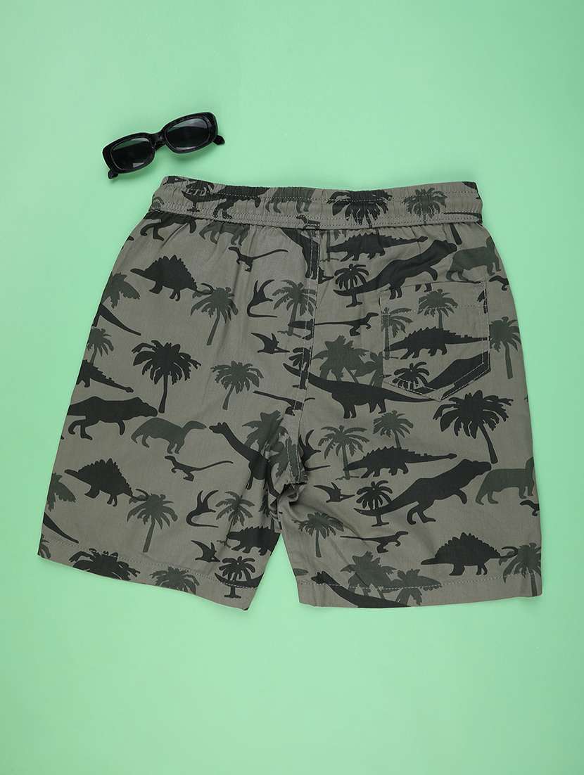 boys printed mid rise shorts - 22305494 -  Standard Image - 1