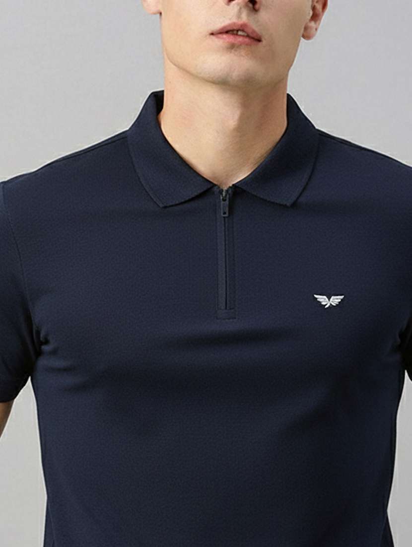 men solid short sleeve regular fit polo t-shirt - 22305651 -  Standard Image - 4