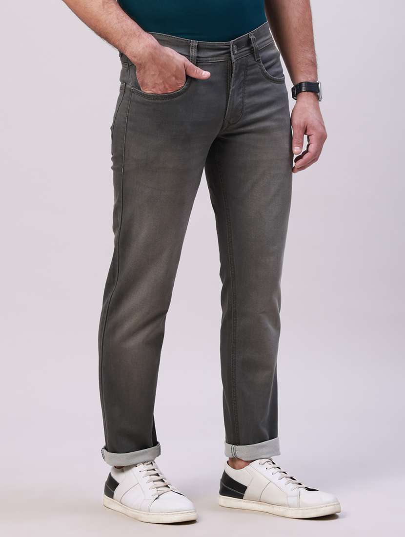 grey cotton jeans - 22305988 -  Standard Image - 1