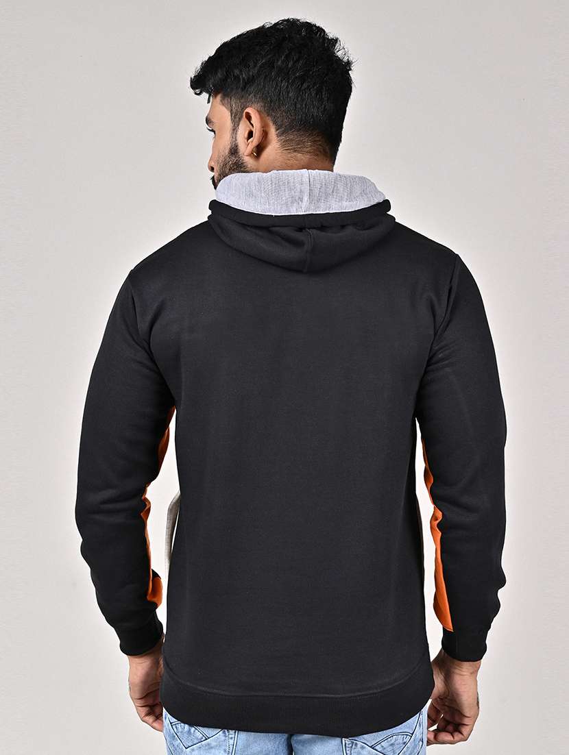 men color block long sleeve regular fit sweatshirt - 22306072 -  Standard Image - 1