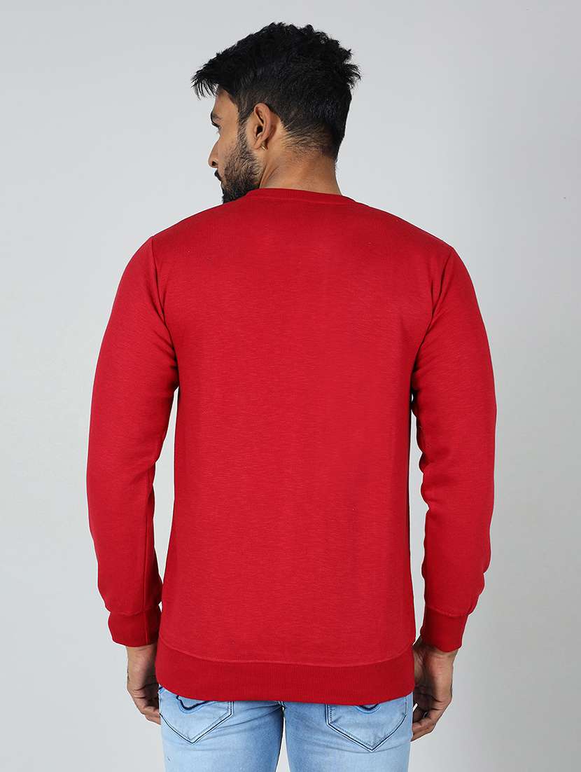 men printed long sleeve regular fit sweatshirt - 22306074 -  Standard Image - 1