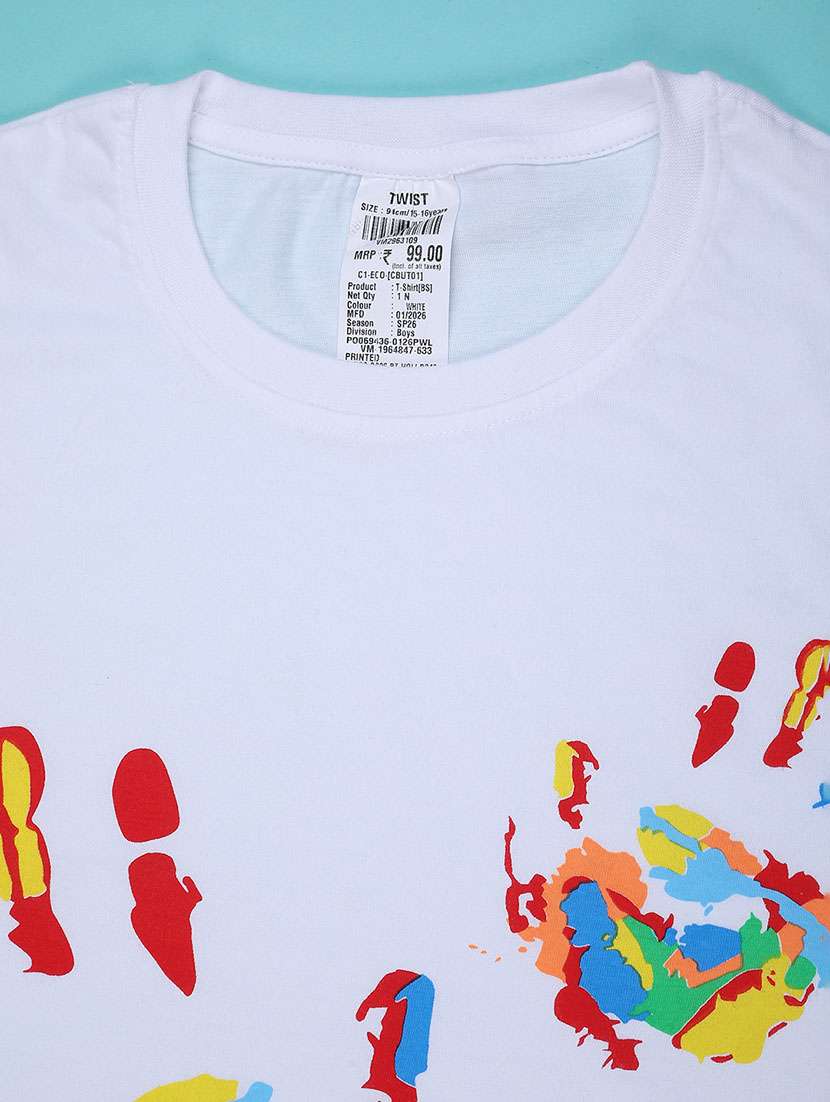 Boys Printed Short Sleeve T-shirt - 22306994 -  Standard Image - 1