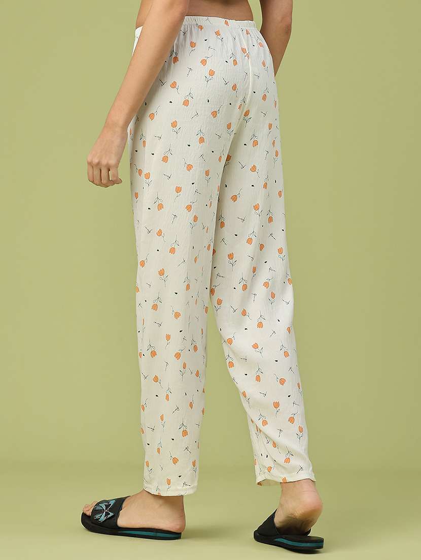 women printed mid rise pajama - 22307053 -  Standard Image - 4