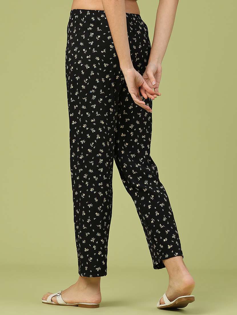 women printed mid rise pajama - 22307055 -  Standard Image - 4
