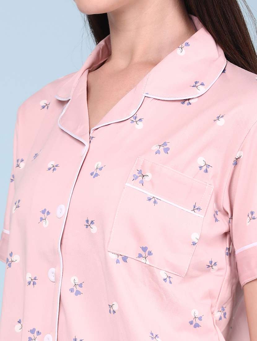 peach polyester regular tee - 22307403 -  Standard Image - 4