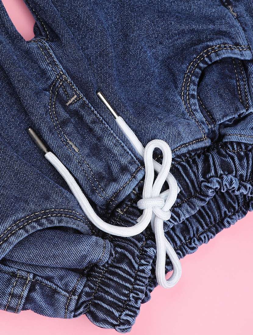 girls distress soldi mid rise wide leg jean - 22307415 -  Standard Image - 4