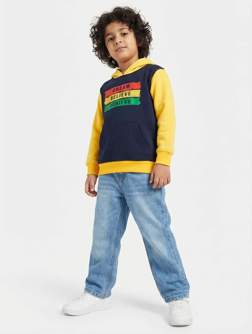 boys printed long sleeve hooded sweatshirt - 22307537 -  Standard Image - 4