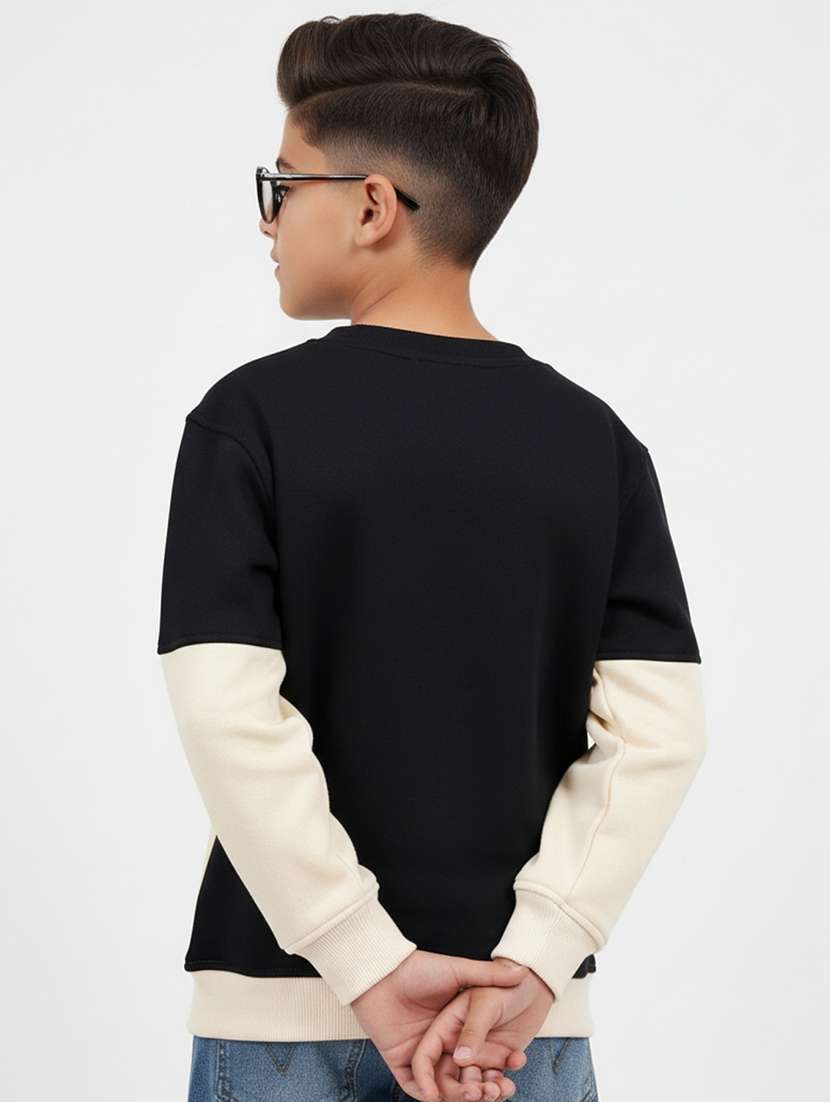 boys color blocked long sleeve sweatshirt - 22307544 -  Standard Image - 1
