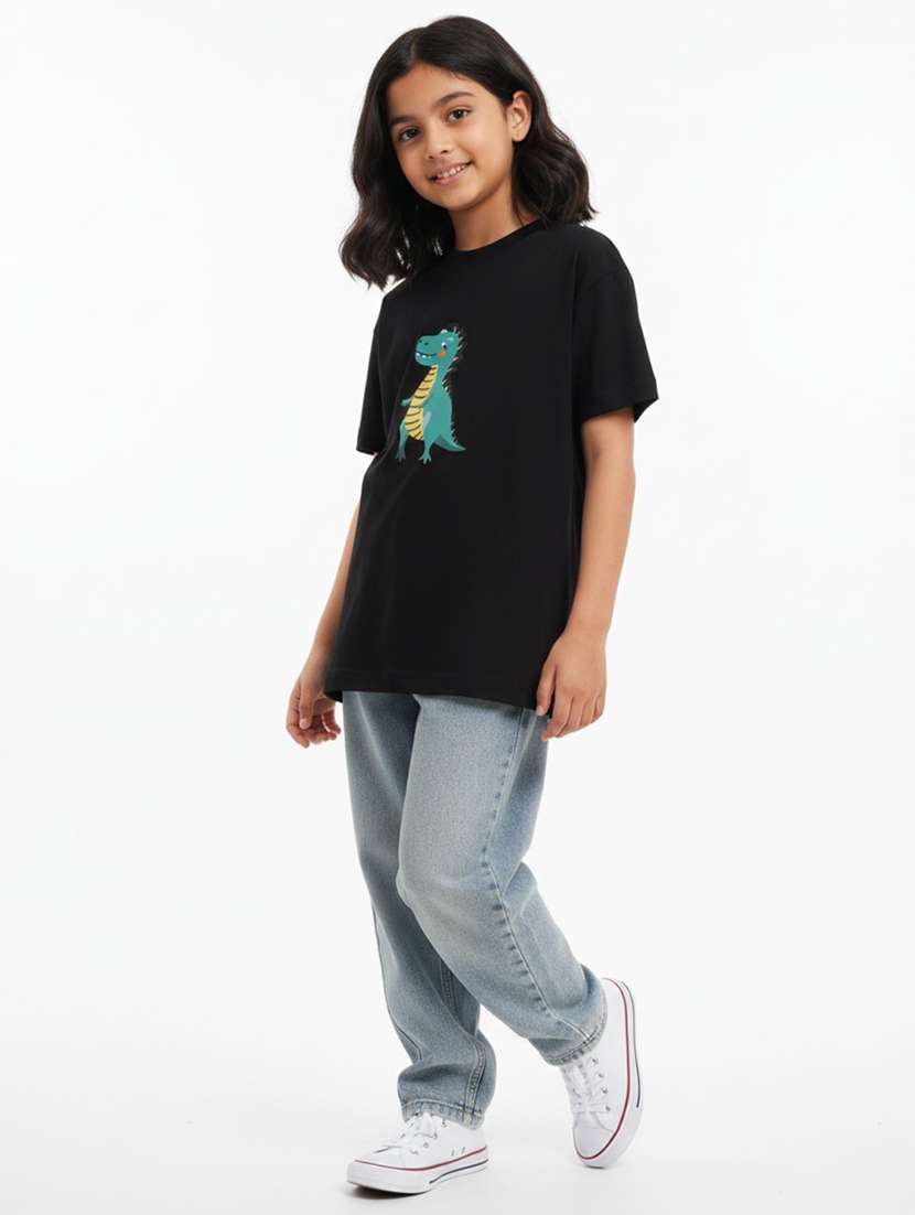 girls printed short sleeve tee - 22307550 -  Standard Image - 4