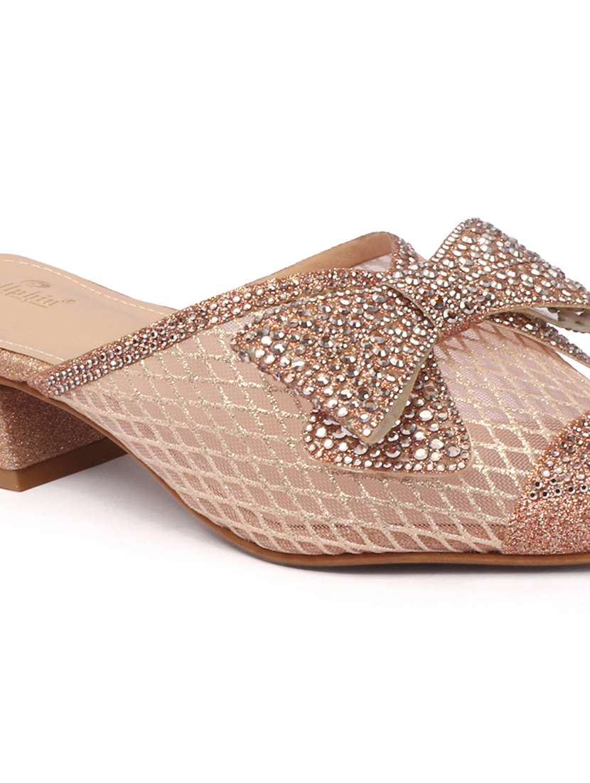 women embellished slip on mules - 22307568 -  Standard Image - 4